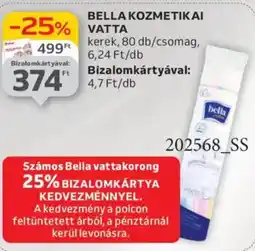 Auchan Bella Kozmetikai vatta ajánlat