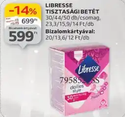 Auchan Libresse tisztasági betét ajánlat