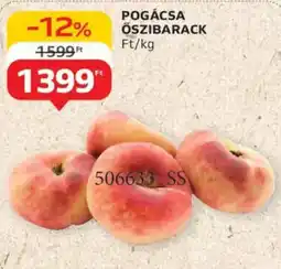 Auchan Pogácsa őszibarack ajánlat