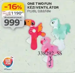 Auchan One Two Fun kézi ventilátor ajánlat