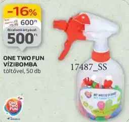 One Two Fun vízibomba