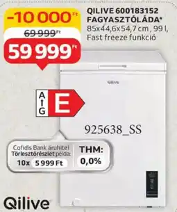 Auchan Qilive 600183152 fagyasztóláda ajánlat
