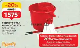Auchan Tidinett star felmosószett ajánlat
