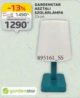 Auchan Gardenstar asztali szolárlámpa ajánlat