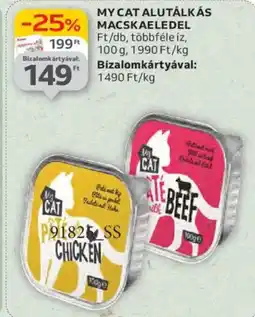 Auchan My Cat Alutálkás macskaeledel ajánlat