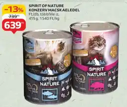 Auchan Spirit of Nature Konzerv macskaeledel ajánlat