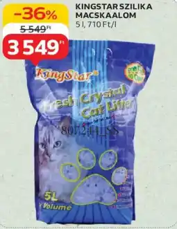 Auchan Kingstar szilika macskaalom ajánlat