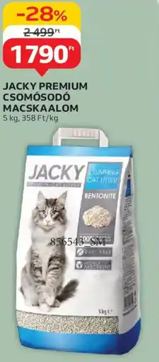 Auchan Jacky Premium csomósodó macskaalom ajánlat