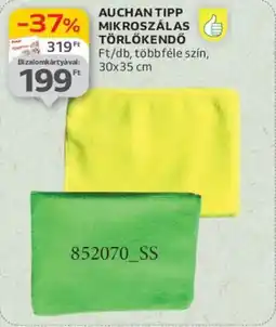 Auchan Auchan Tipp mikroszálas törlőkendő ajánlat