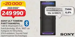Auchan Sony ULT Tower9 partyhangfal ajánlat