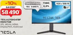 Auchan Tesla 27GH347BF monitor ajánlat