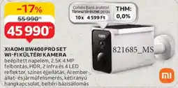 Auchan Xiaomi BW400 Pro Set Wi-Fi kültéri kamera ajánlat