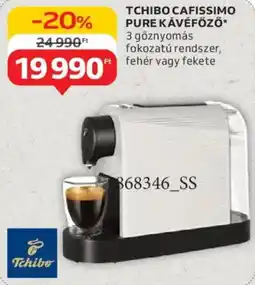 Auchan Tchibo Cafissimo Pure kávéfőző ajánlat