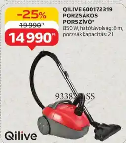 Auchan Qilive 600172319 porzsákos porszívó ajánlat