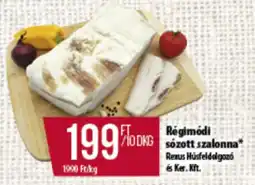Coop Régimódi sózott szalonna ajánlat