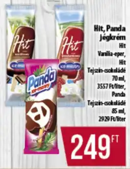 Coop Hit, Panda jégkrém ajánlat