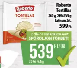 Coop Roberto Tortillas ajánlat