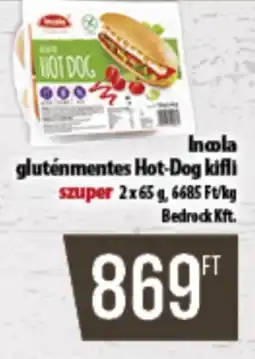 Coop Incola gluténmentes Hot-Dog kifli ajánlat