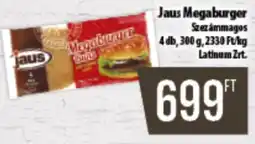 Coop Jaus Megaburger ajánlat