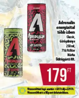 Coop Adrenalin energiaital több ízben ajánlat