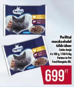Coop PreVital macskaeledel több ízben ajánlat