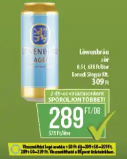 Coop Löwenbräu sor ajánlat