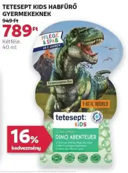 Rossmann Tetesept Kids habfürő gyermekeknek ajánlat