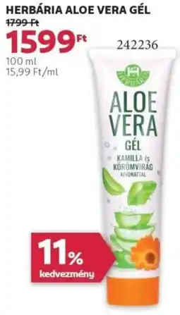 Rossmann Herbária Aloe Vera gél ajánlat
