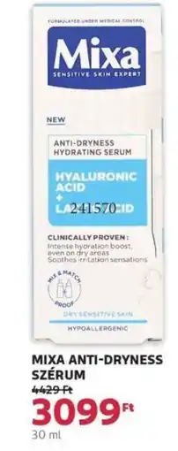 Rossmann Mixa anti-dryness szérum ajánlat