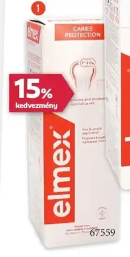 Rossmann Elmex Fog-szuvasodás elleni szájvíz ajánlat