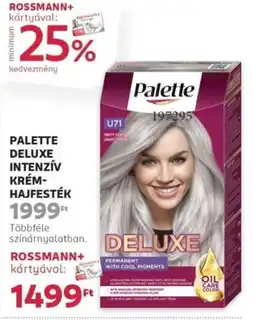Rossmann Palette Deluxe Intenzív krémhajfesték ajánlat