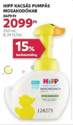 Rossmann Hipp kacsás pumpás mosakodóhab ajánlat