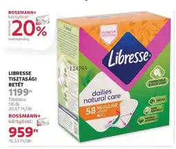 Libresse tisztasági betét