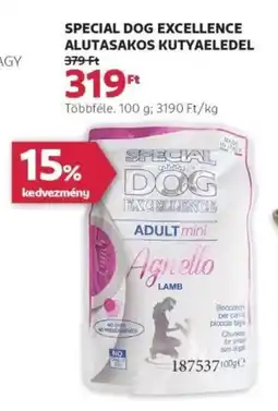 Rossmann Special Dog Excellence alutasakos kutyaeledel ajánlat