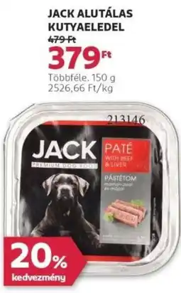 Rossmann Jack alutálas kutyaeledel ajánlat