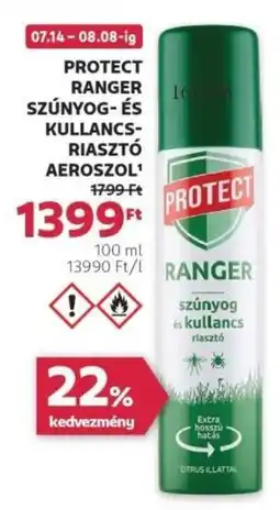 Rossmann Protect Ranger szúnyog- és ajánlat