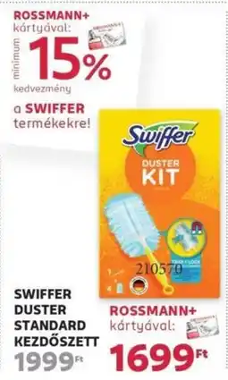 Rossmann Swiffer duster standard kezdőszett ajánlat