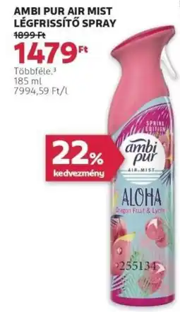 Rossmann Ambi Pur Air mist légfrissítő spray ajánlat