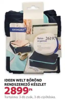 Rossmann Ideenwelt bőrönd rendszerező készlet ajánlat