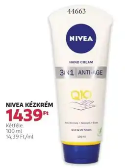 Rossmann Nivea kézkrém ajánlat