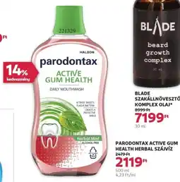 Parodontax Active Gum health herbal szájvíz