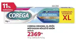 Rossmann Corega Original XL Erős műfogsor rögzítő krém ajánlat