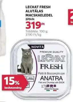 Rossmann Lechat Fresh alutálas macskaeledel ajánlat