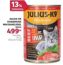 Rossmann Julius-K9 konzerves macskaeledel ajánlat