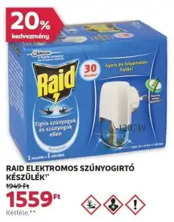 Rossmann Raid Elektromos szúnyogirtó ajánlat