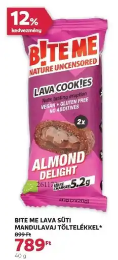 Bite Me Lava süti mandulavaj töltelékkel