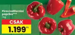 Spar Piros kaliforniai paprika ajánlat