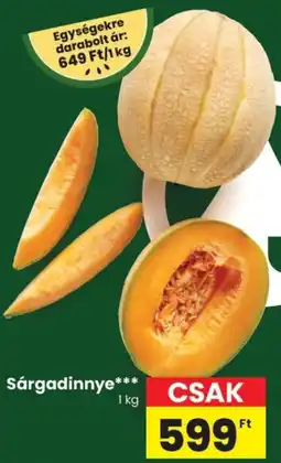 Spar Sárgadinnye ajánlat