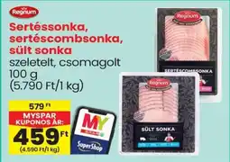 Spar Regnum Sertéssonka, sertéscombsonka, sült sonka ajánlat