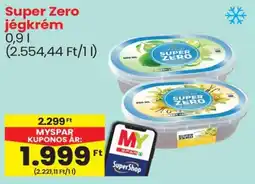 Spar Super Zero jégkrém ajánlat